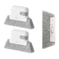 Handheld Window Groove Door Rail Crevice Cleaning Brush with Replacement Cloth