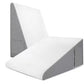 Vacuum Packed Wedge Pillow Triangular Cushion for Sleeping and Support