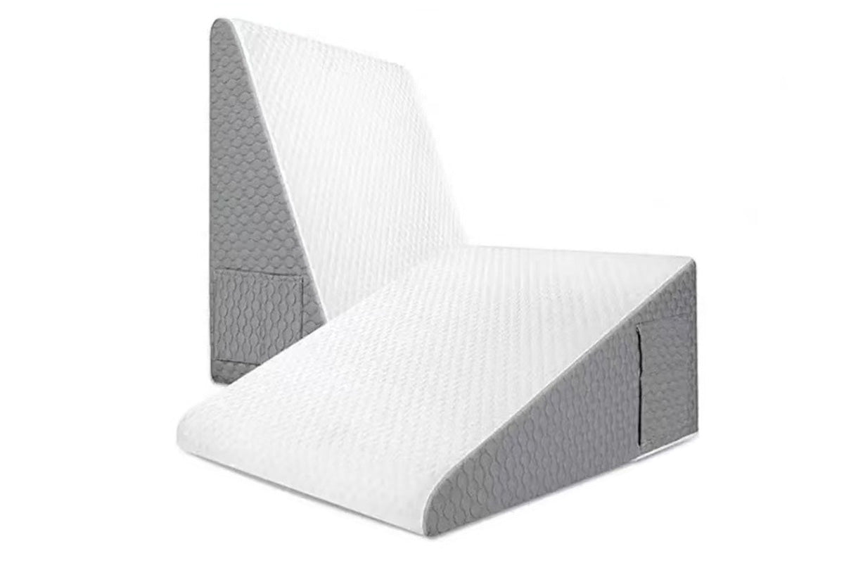 Vacuum Packed Wedge Pillow Triangular Cushion for Sleeping and Support