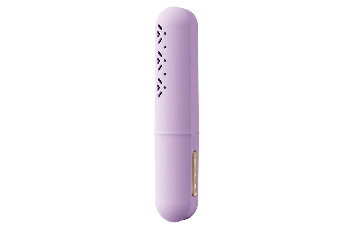 Cordless Rechargeable Hair Straightener Brush Mini Fast Heating Comb For Travel