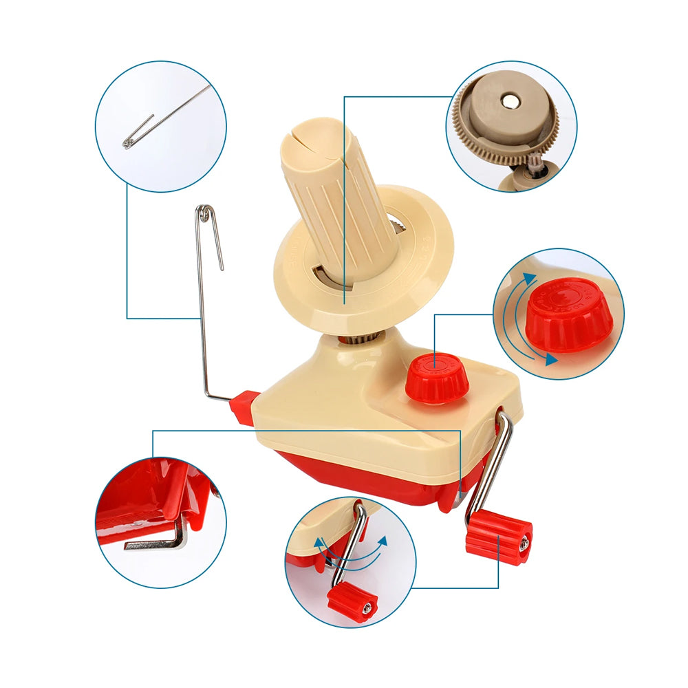 Portable Hand Operated Swift Yarn Winder