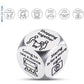 Stainless Steel Decision Dice Food Game Date Ideas Family Gift