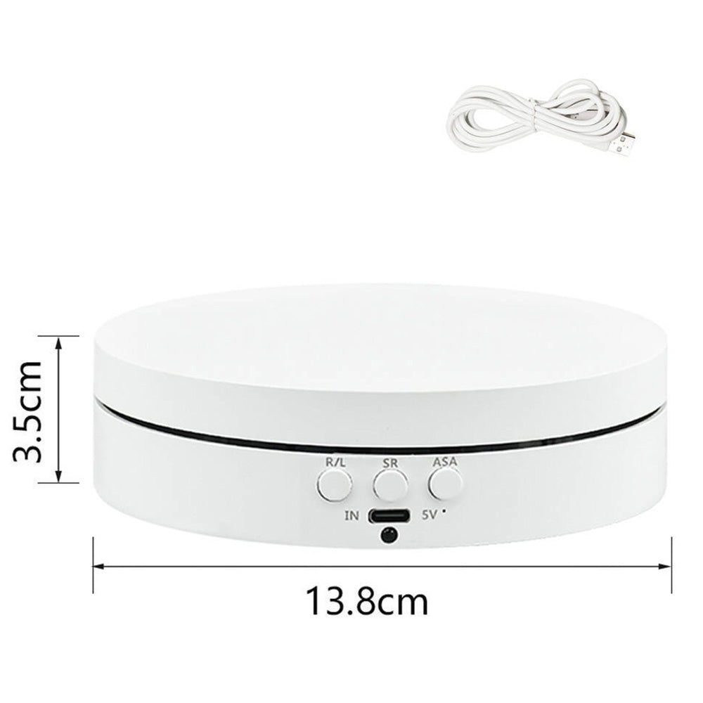 Electric 360 Degree Rotating Display Stand for Jewelry and Photography