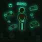 Set of Glow in The Dark Gamer Wall Sticker for Boys Girls Room