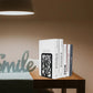 2Pcs Metal Decorative Bookends-Black
