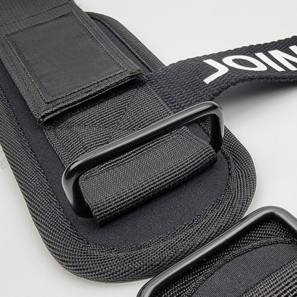 2PCS Weight Lifting Wrist Bar Straps Pull-up Support Strap Grip Strength Band