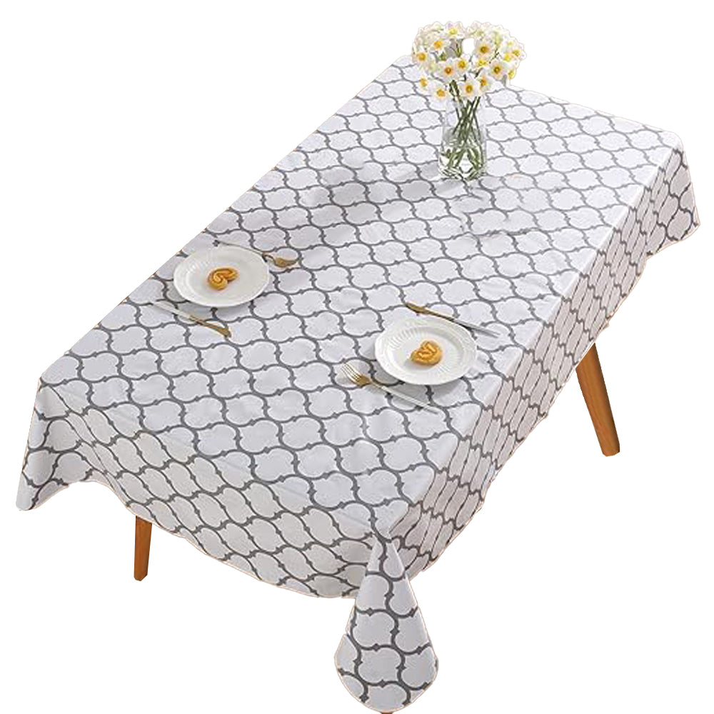 Moroccan Pattern Tablecloth Rectangle Dining Table Cover Christmas Party Decor