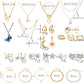 24 Days Countdown Jewelry Christmas Advent Calendar Bracelets Necklaces Earings Kit