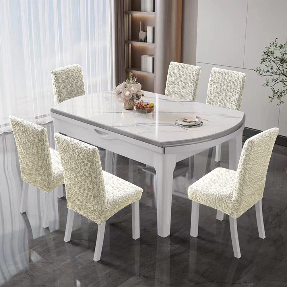 4Pcs Stretch Dining Chair Cover Chair Slipcover Dining Chair Protector