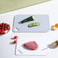 3 PCS Plastic Cutting Board Set with Hanging Loop Non Slip PP Chopping Board for Home