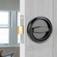 Hidden Door Lock Invisible Latch Double Sided Privacy Lock for Bedroom Bathroom Stainless Steel
