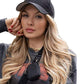 Fashion Adjustable Long Curly Wavy Wig Baseball Hat For Women