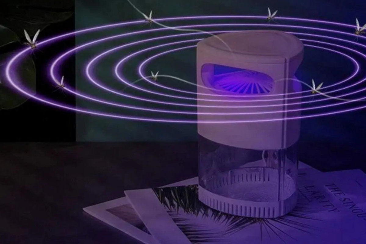 Wired Mosquito Killer Lamp Indoor Mosquito Trap USB Powered Mosquito Zapper Purple Light Mosquito Lamp