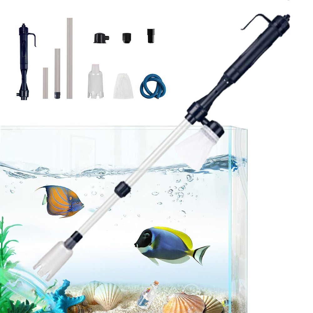 Aquarium Fish Tank Electric Siphon Vacuum Cleaner for Water Change