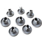 8 Pack 4cm Dishwasher Rollers Compatible with AEG Electrolux Dishlex