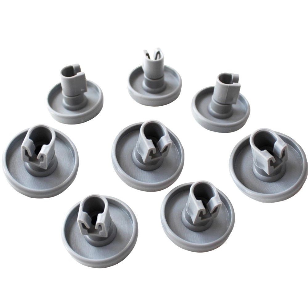 8 Pack 4cm Dishwasher Rollers Compatible with AEG Electrolux Dishlex