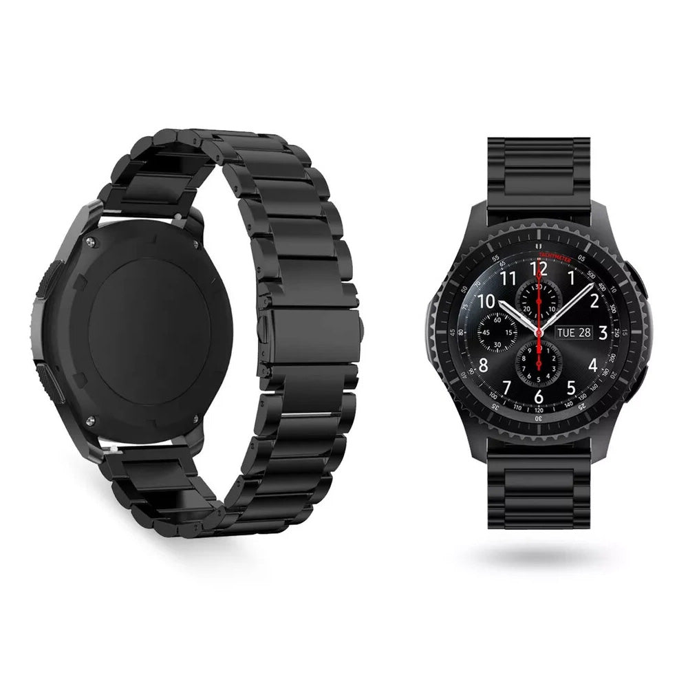 Stainless Steel Replacement Band for Samsung Gear S3 Strap-Black