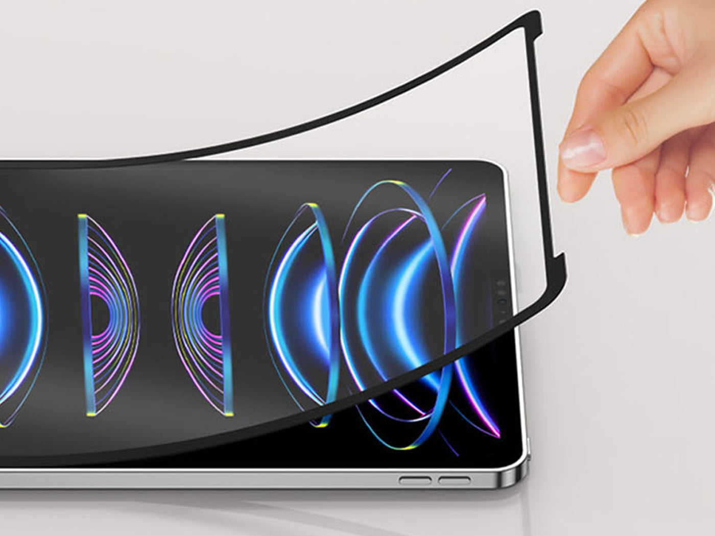 Nano Paper Screen Protector Compatible with iPad Detachable Reusable Matte Film