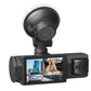 3 Channel Dash Cam With WIFI Front Inside And Rear Car Dash Camera With Motion Detection