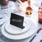 12Pcs Mini Chalkboard Signs with Wiping Cloth and Marker Pens