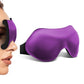 3D Full Blackout Sleep Mask Cooling Memory Foam Eye Mask Adjustable Headband