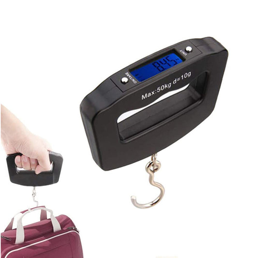 110lb/50kg Mini Portable Electronic Luggage Weight Scale with Strap