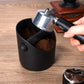 Espresso Coffee Grounds Container with Removable Knock Bar