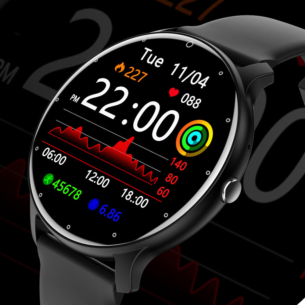 Waterproof Smart Watch with HD Screen Multiple Sport Modes Smart Watch Compatible with iPhone Android