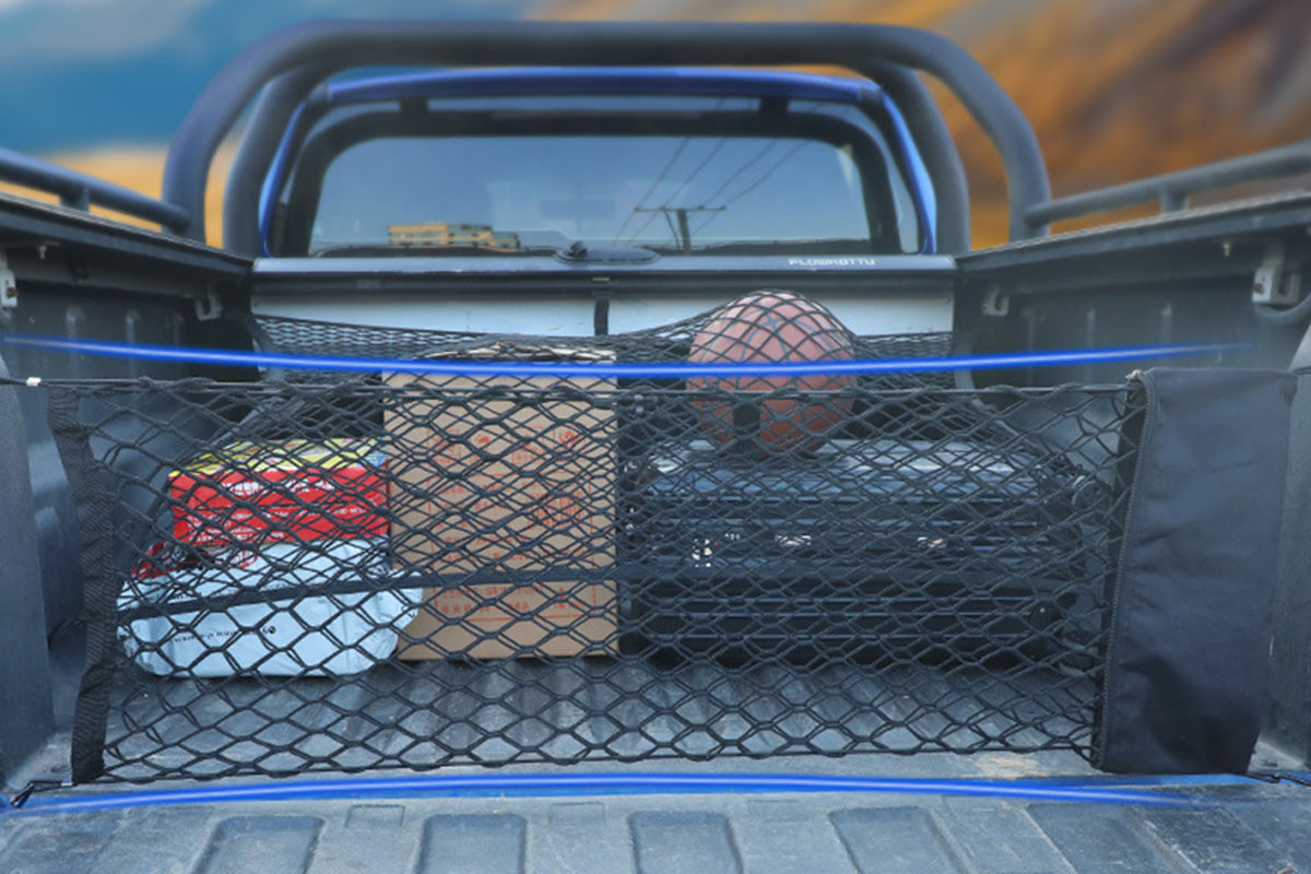 Universal SUV Envelope Cargo Net With Storage Bag Car Trunk Net Cargo Storage Organizer