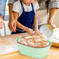 2Pcs Silicone Bread Baking Supplies Dough Proofing Bowl