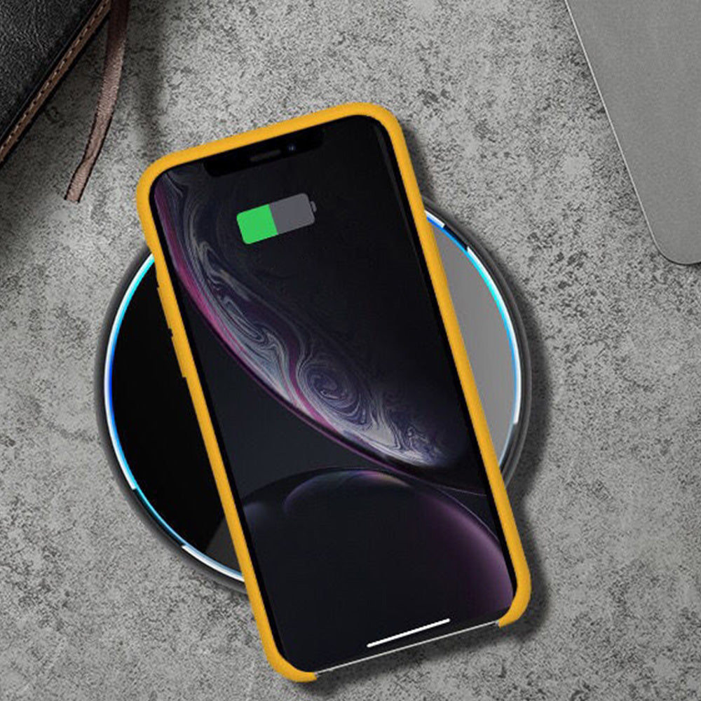 Fast Wireless Charger Pad with Mirror Surface for Phone