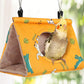 Bird Sleep Nest Cage Hut Pet Hammock Hang Cave Bed for Parrot Budgie Cockatiel