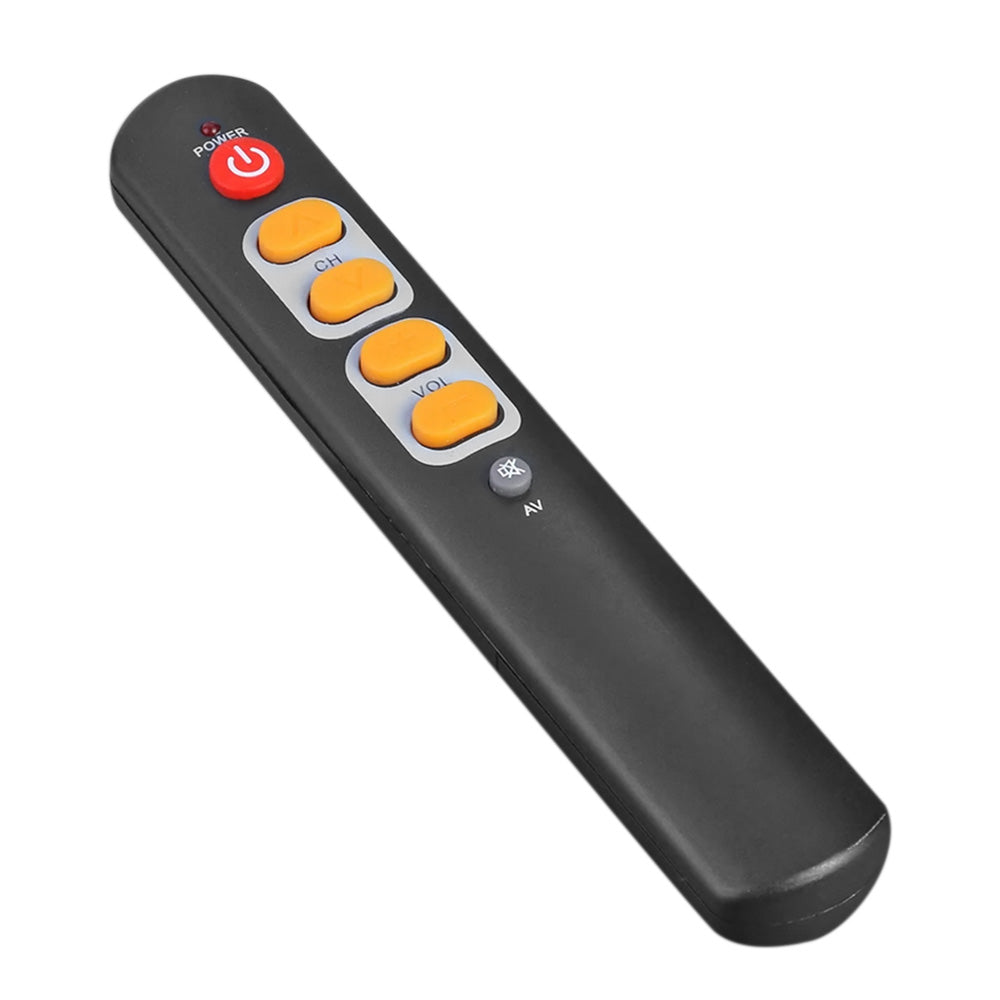 Universal Learning Remote Control for TV Soundbar Elderly Large Button 6 Key Simple