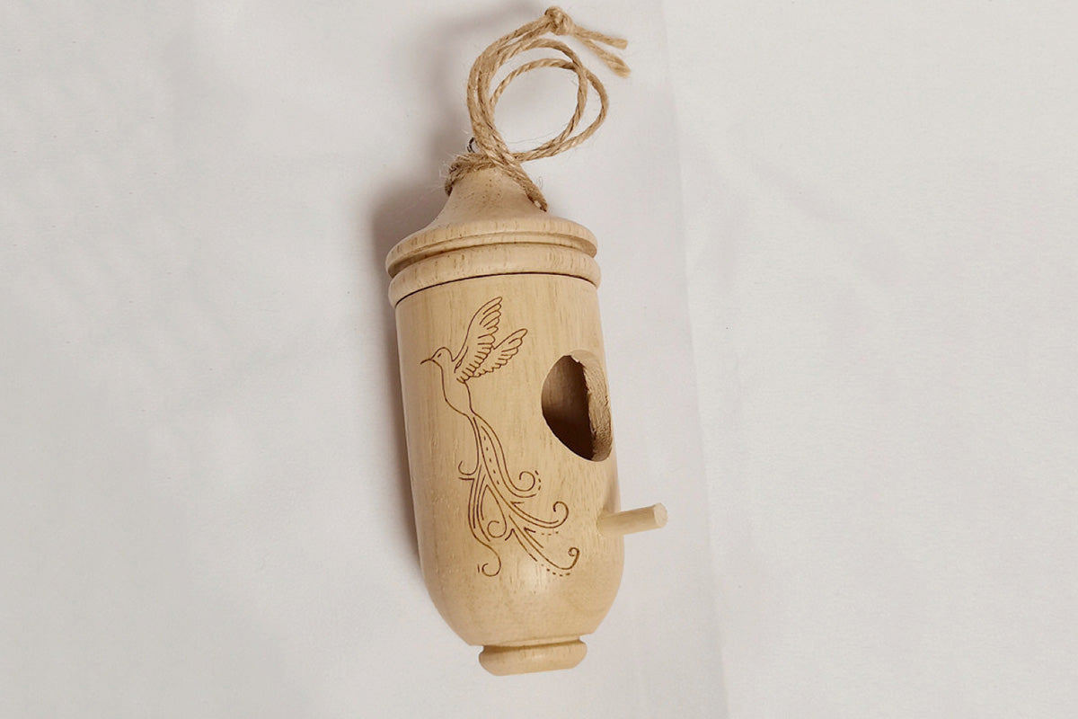 3PCS Hummingbird House Wooden Bird Houses For Outside Hanging Decor