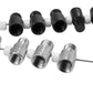Nuts Bolts Thread Checker with 26 Male Female Gauges Include 14 Inch and 12 Metric