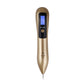 Rechargeable Nine Level Adjustable Skin Spot Removal Pen LCD Plasma Pen