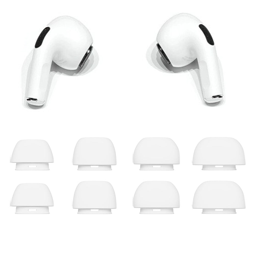 Replacement Ear Tips 4 Pairs For AirPods Pro 2nd 1st Generation With Portable Storage Box