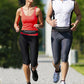Unisex Running Waist Pack - Adjustable Waterproof Fitness Belt with Reflective Strips