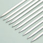 20 Pack 304 Stainless Steel BBQ Skewers Flat or Round Easy Clean