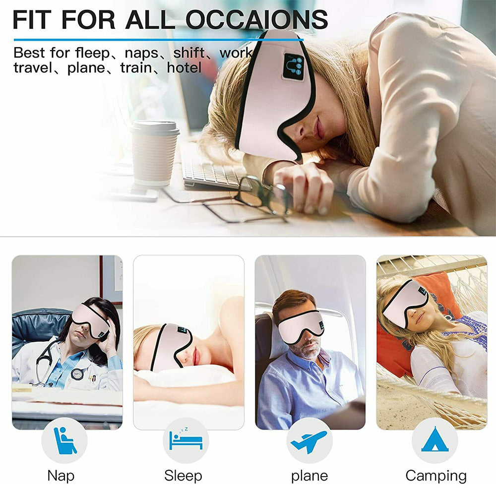 Wireless Bluetooth Soft 3D Music Sleep Eye Mask