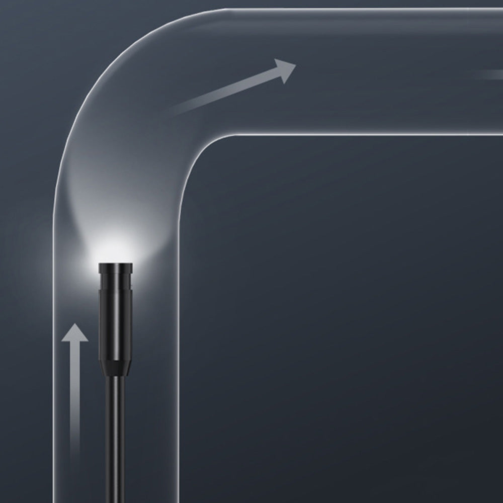 8mm 640x480 USB Type C Inspection Camera with 8 LED Lights
