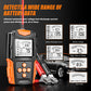 Car Battery Tester 12V 24V Gel AGM Wet Battery Analyzer Charging Diagnostic Test