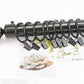 18-Pack Metal Curtain Rings Clips 4.0mm Wire 50mm Inner Diameter