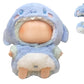 Christmas Dolls Costume Clothes Dolls Outfit Set for Labubu