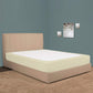 Elastic Box Spring Cover Stretchy Wrap Around 4 Sides Bed Skirt for Hotel Home