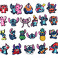 22Pcs Lilo & Stitch Shoe Charms Buckle