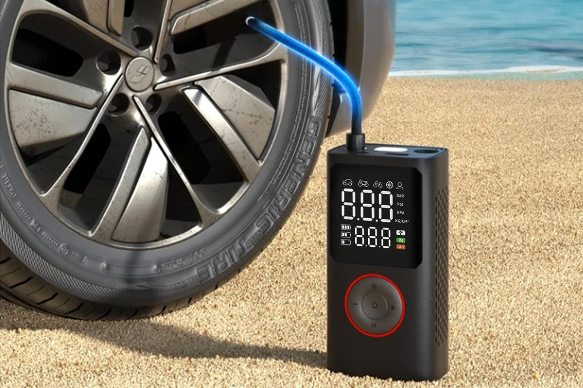 Portable Tyre Inflator 150 PSI Air Compressor for Car Motorcycle Bicycle Balls