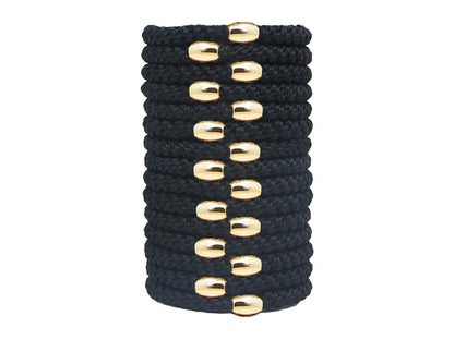 15Pcs Braided Ponytail Holders Elastic Hair Ties