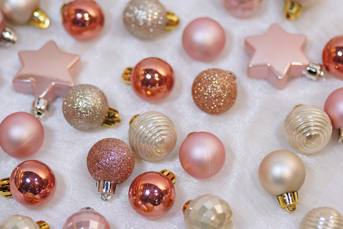 33Pcs Christmas Tree Baubles Decorations for Holiday Party Wedding