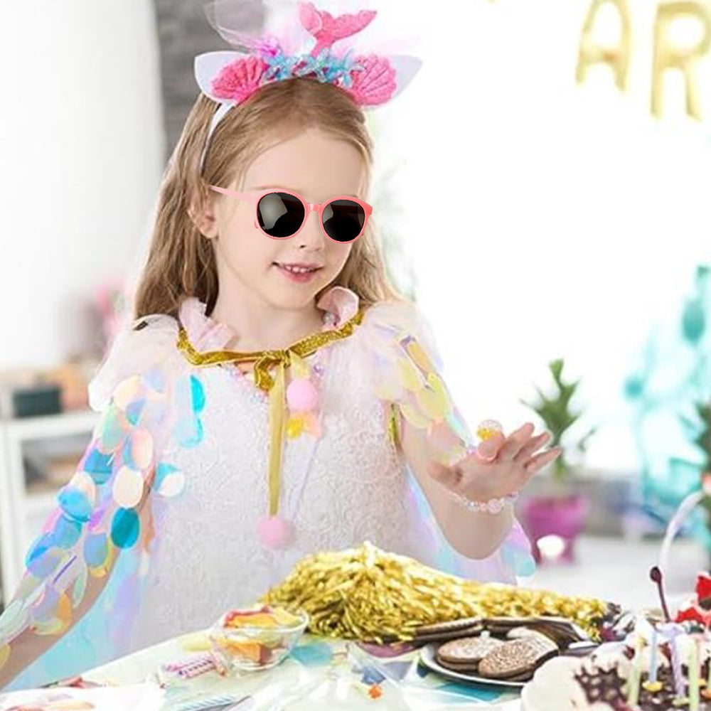 2Pcs Princess Dress-Up Clothes 9Pcs Mermaid Dress-Up Cape Kit